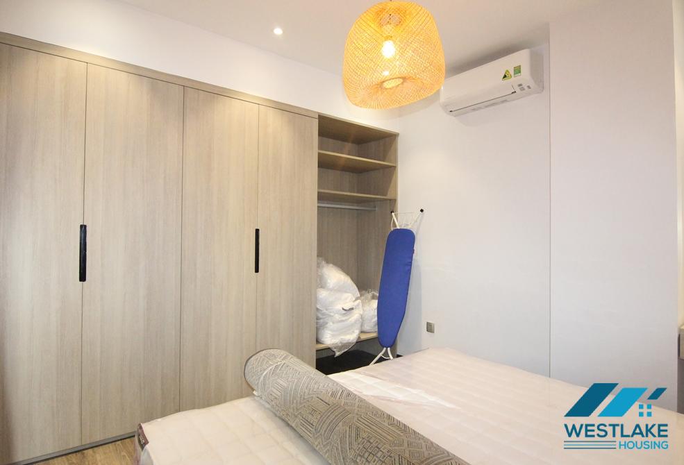 A high-end one bedroom apartment for rent is located on Bich Cau street,  Dong Da District