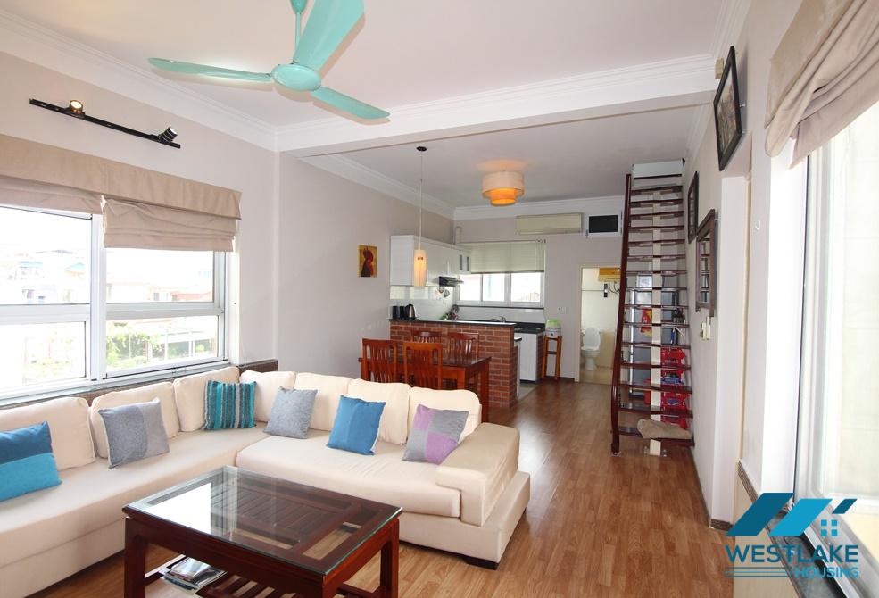 One bedroom apartment with beautiful lake view in Tay ho area