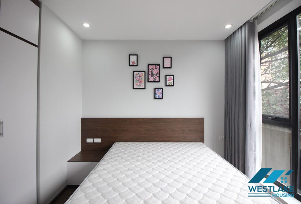 Bright one bedroom apartment for rent on To Ngoc Van street, Tay Ho district, Ha Noi