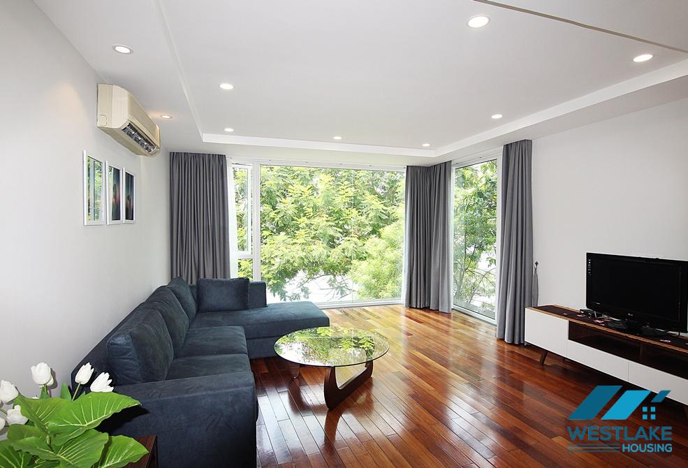 Lake view 2 bedroom apartment for rent in Yen phu village