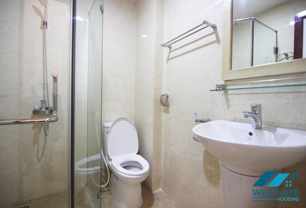 Lovely one bedroom apartment with small balcony for rent in To Ngoc Van, Tay Ho, Ha Noi