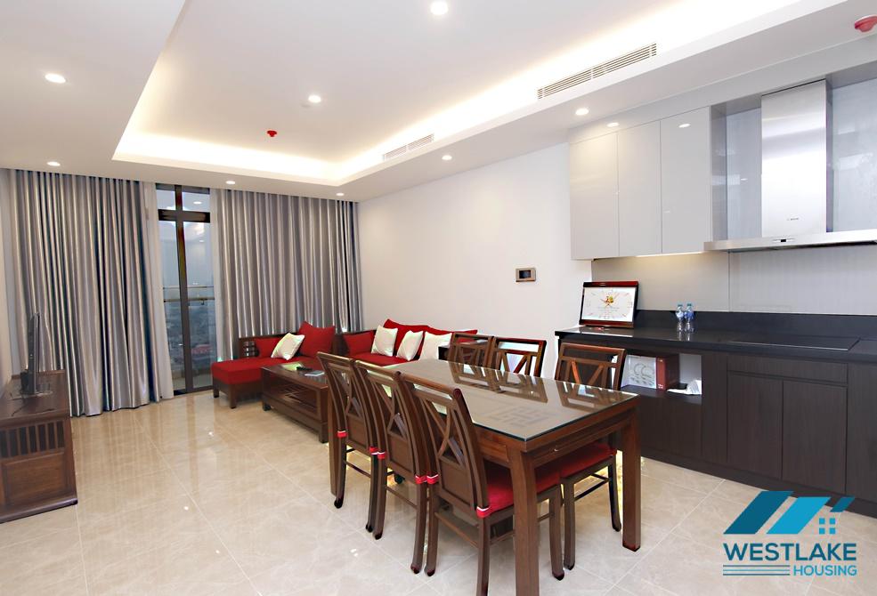 Căn hộ hai phòng ngủ cho thuê tại Sund Grand City, Tây Hồ.
