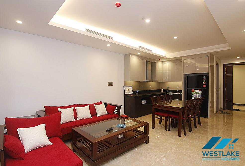 Căn hộ hai phòng ngủ cho thuê tại Sund Grand City, Tây Hồ.