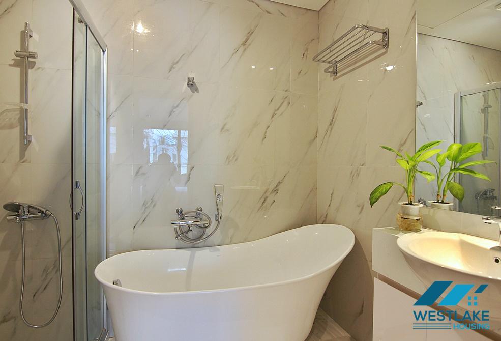 Beautiful 02 bedroom apartment with large balcony for rent in Tay Ho, Ha Noi