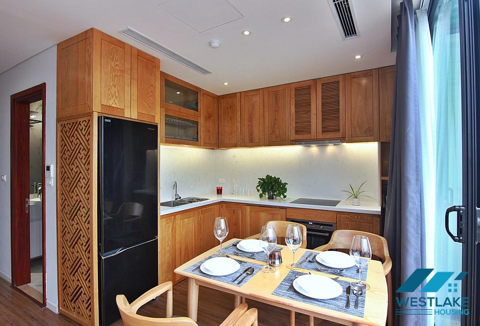 Beautiful 02 bedroom apartment with large balcony for rent in Tay Ho, Ha Noi