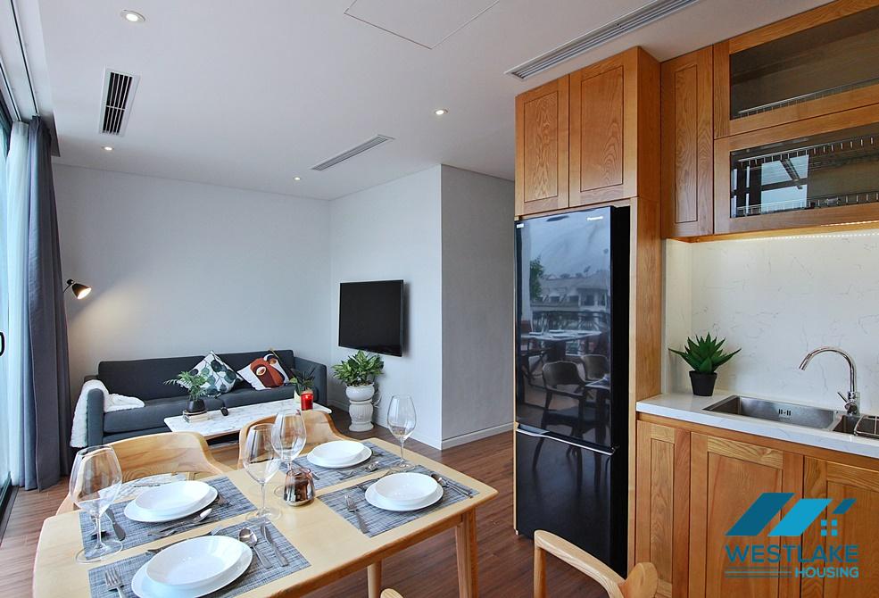 Beautiful 02 bedroom apartment with large balcony for rent in Tay Ho, Ha Noi