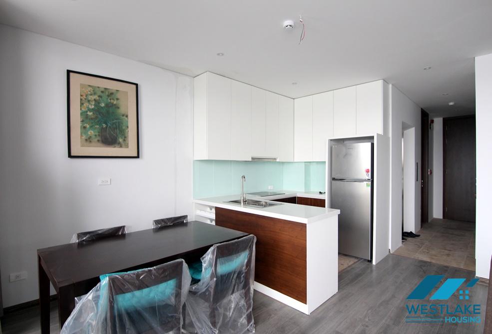 Lake view two bedrooms apartment for rent in Quang Khanh st, Tay Ho