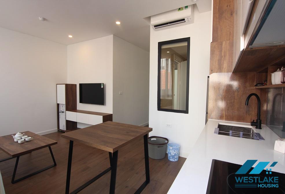 High floor, one bedroom apartment for rent in Tay Ho, Ha Noi