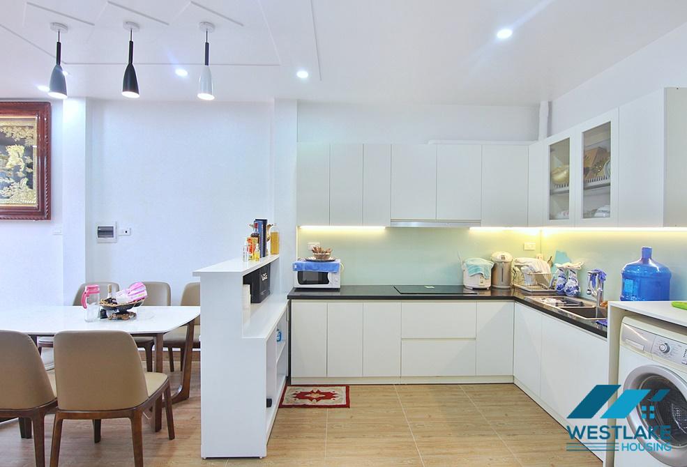 Green house for rent in An Duong, Tay Ho area