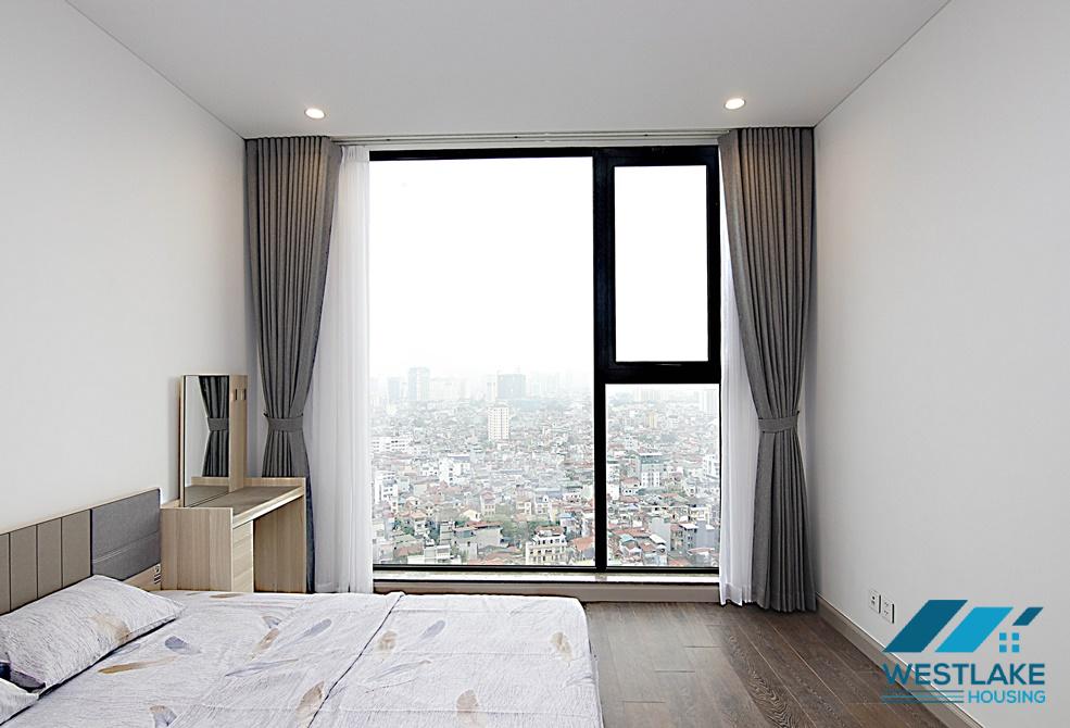 Cho thuê căn hộ 3 phòng ngủ tại tòa nhà Sun Grand, Thụy Khuê, Ba Đình.