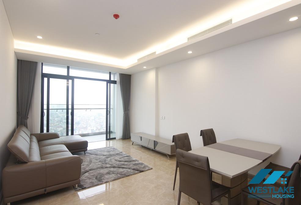 Cho thuê căn hộ 3 phòng ngủ tại tòa nhà Sun Grand, Thụy Khuê, Ba Đình.