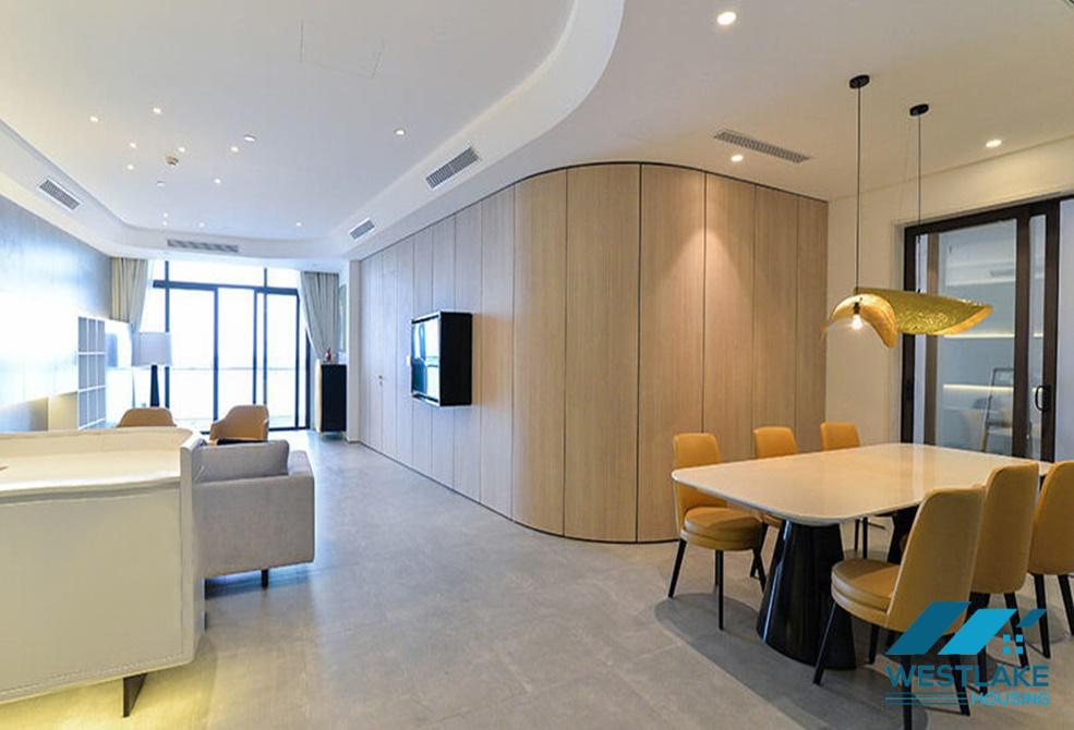 Cho thuê căn hộ 2 phòng ngủ tuyệt đẹp tại Sun Grand, Thụy Khuê, Ba Đình.