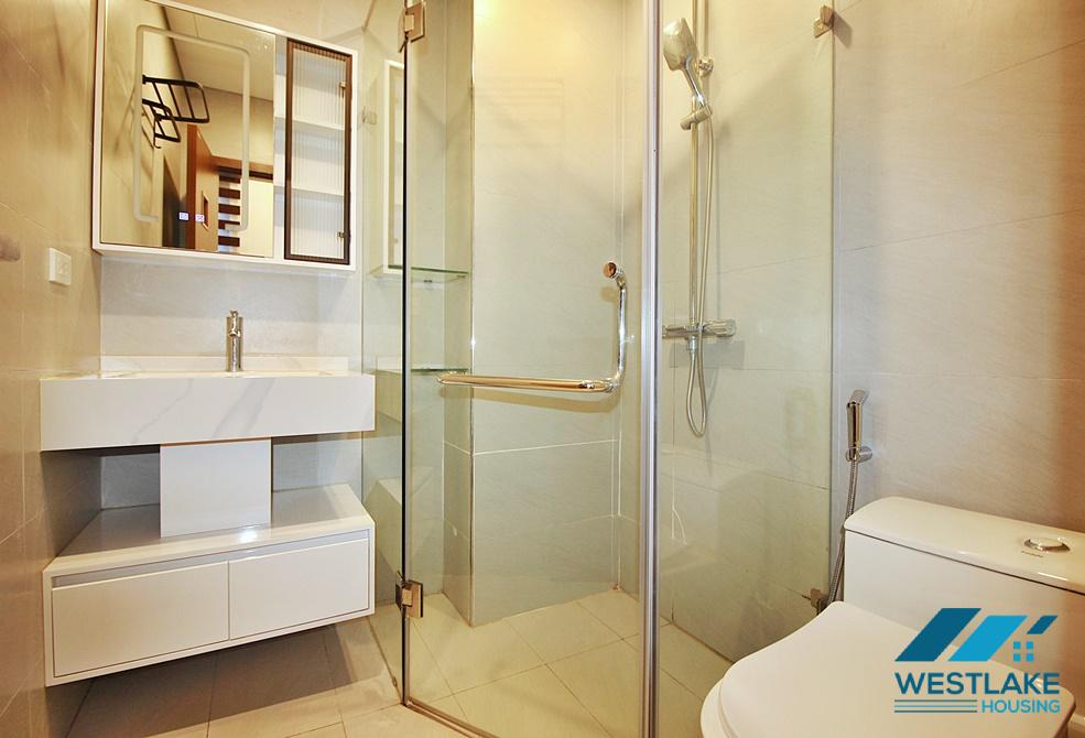 A bright one bedroom apartment for rent on Dang Thai Mai street, Tay Ho, Ha Noi