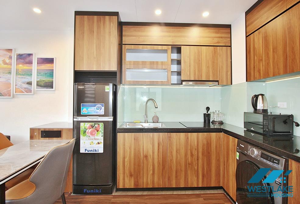 A bright one bedroom apartment for rent on Dang Thai Mai street, Tay Ho, Ha Noi