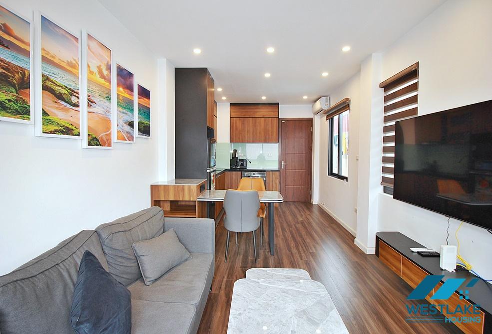A bright one bedroom apartment for rent on Dang Thai Mai street, Tay Ho, Ha Noi