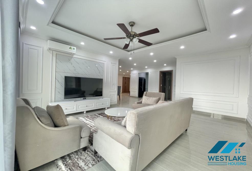 A new and modern 3 bedroom apartment for rent in Ciputra, Tay ho , Ha noi