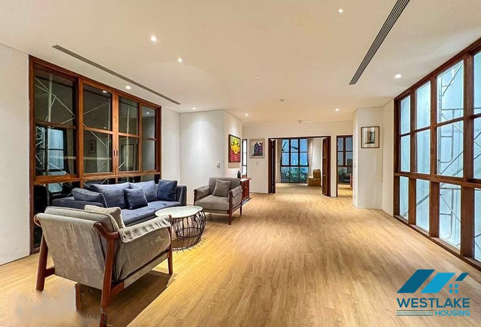 High quality 04 bedrooms apartment for rent on To Ngoc Van street, Tay Ho, Ha Noi