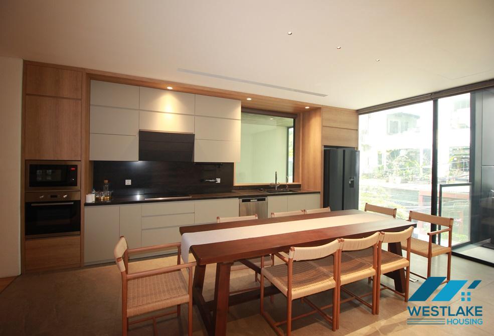 High quality 04 bedrooms apartment for rent on To Ngoc Van street, Tay Ho, Ha Noi