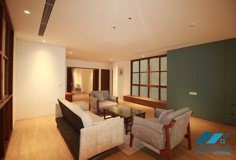 High quality 04 bedrooms apartment for rent on To Ngoc Van street, Tay Ho, Ha Noi