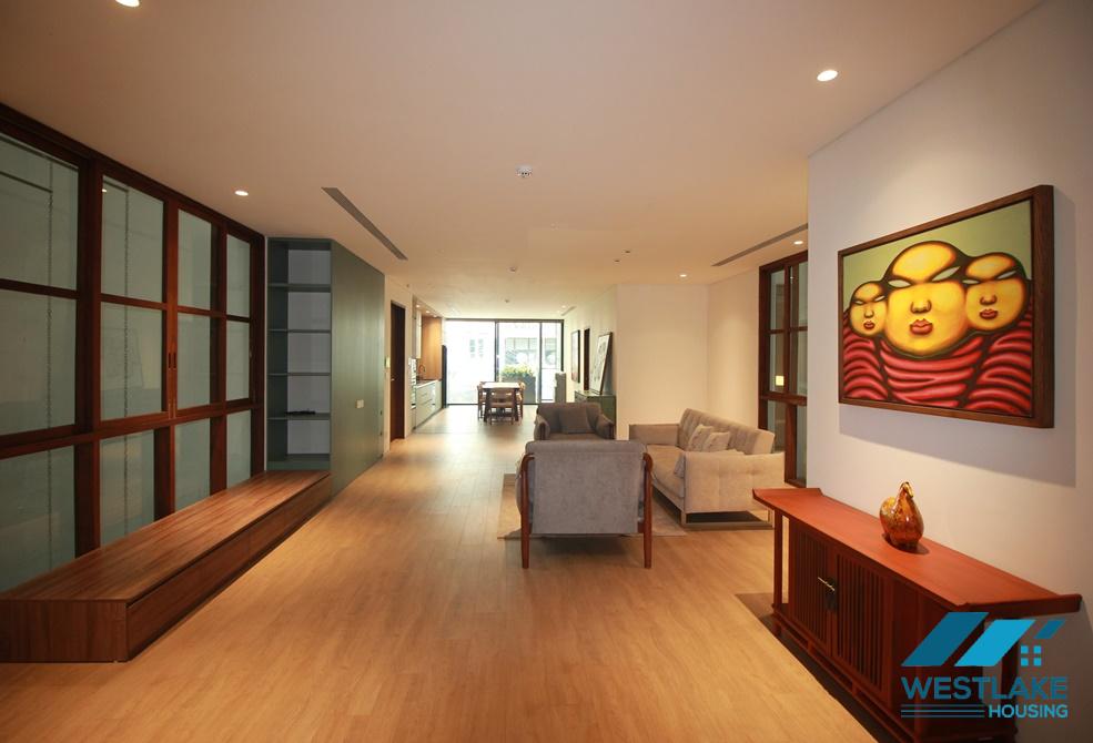 High quality 04 bedrooms apartment for rent on To Ngoc Van street, Tay Ho, Ha Noi