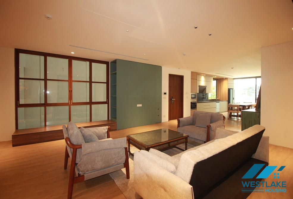 High quality 04 bedrooms apartment for rent on To Ngoc Van street, Tay Ho, Ha Noi