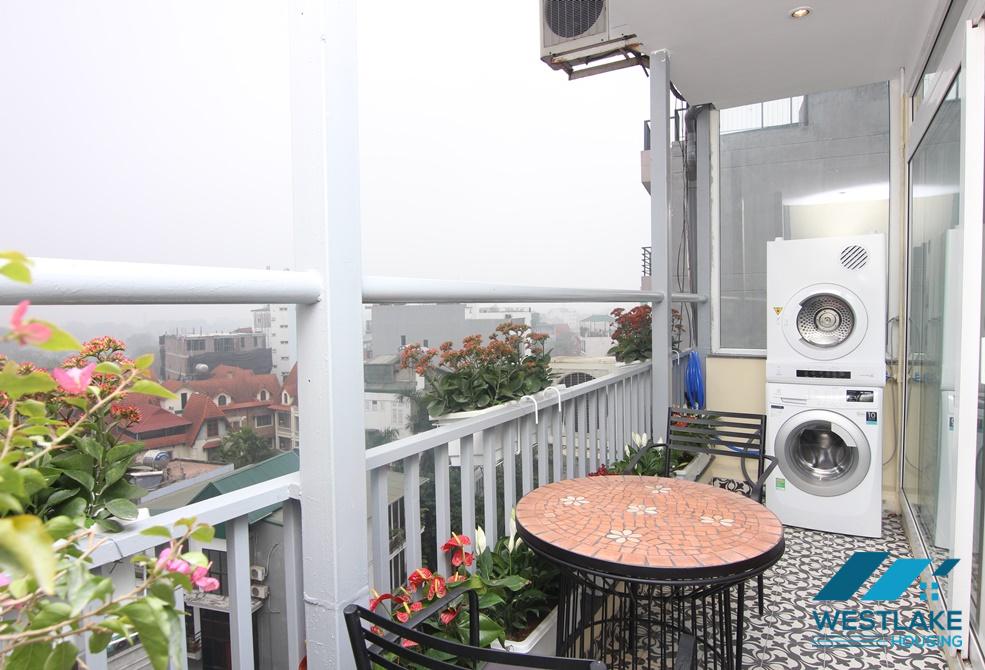 Stunning apartment on high floor for rent in the heart of Tay Ho, Hanoi