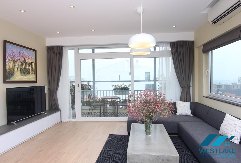 Stunning apartment on high floor for rent in the heart of Tay Ho, Hanoi
