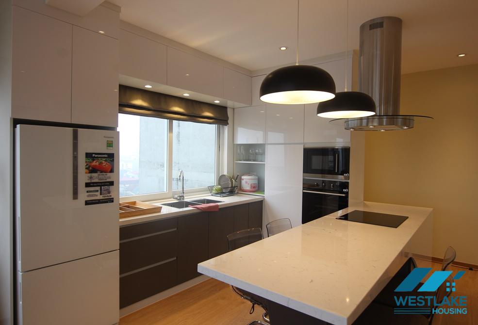 Stunning apartment on high floor for rent in the heart of Tay Ho, Hanoi
