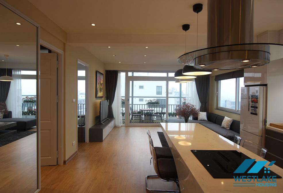 Stunning apartment on high floor for rent in the heart of Tay Ho, Hanoi