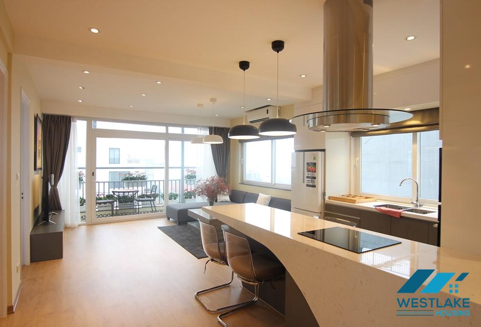 Stunning apartment on high floor for rent in the heart of Tay Ho, Hanoi