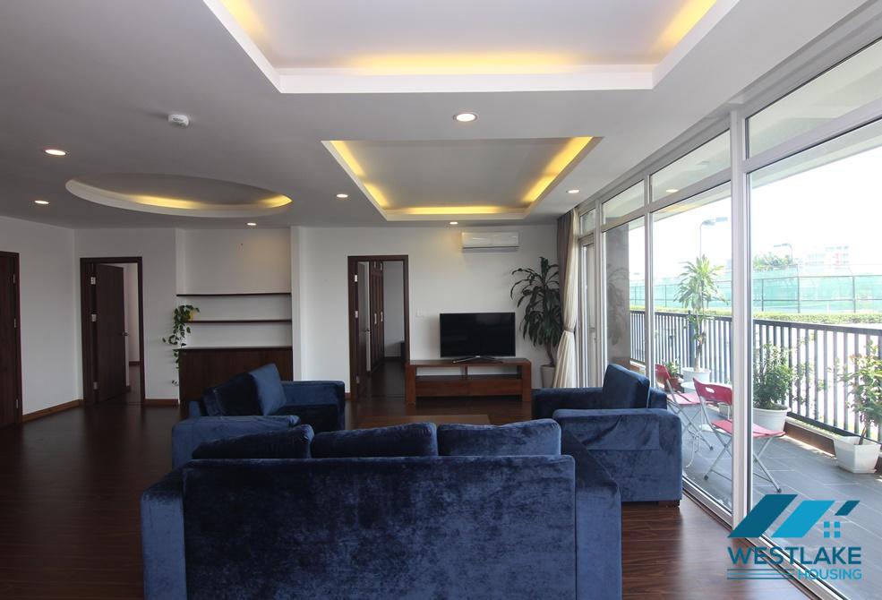 A spacious 03 bedrooms apartment for rent in Tay Ho, Ha Noi