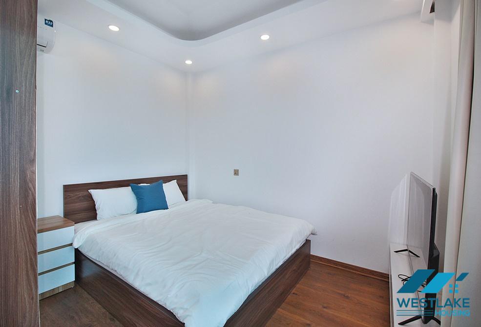 Large balcony one bedroom apartment for rent in Yen Phu area, Tay Ho, Ha Noi