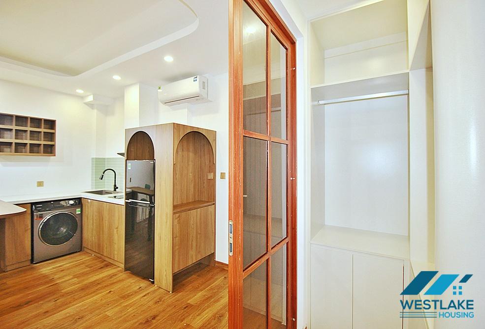 A brand new one bedroom apartment for rent in Tay Ho, Ha Noi