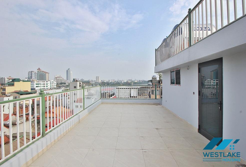 Cho Thuê Căn Hộ Một Phòng Ngủ Mới Có Ban Công Rộng Thoáng Tại Phố Vũ Miên, Tây Hồ, Hà Nội