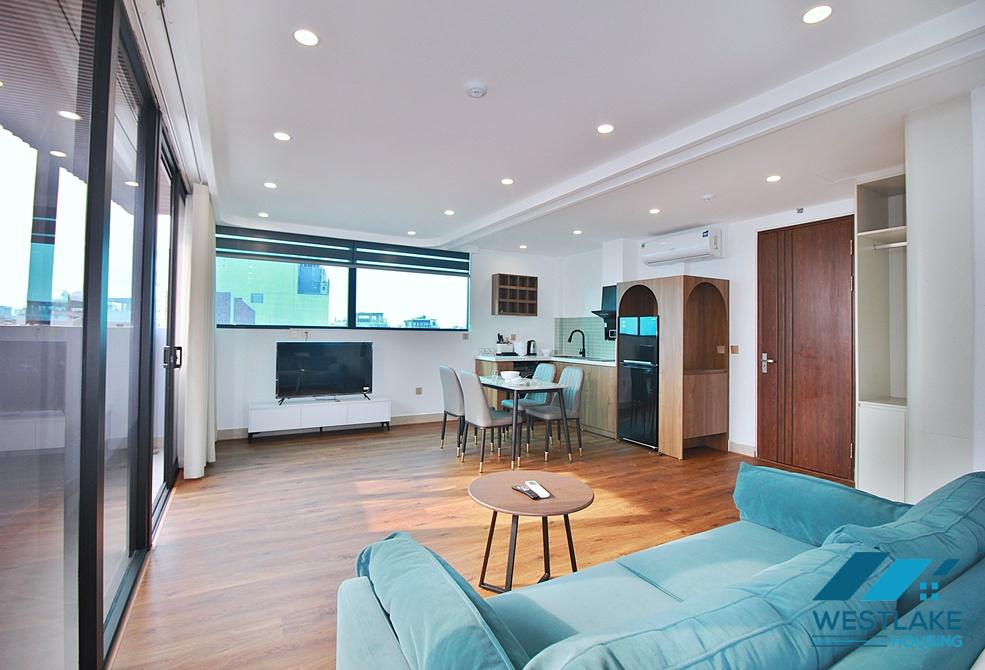 Căn Hộ Studio Rộng Đẹp Sáng Thoáng Đẹp Cho Thuê Tại Khu vực Yên Phụ, Tây Hồ, Hà Nội