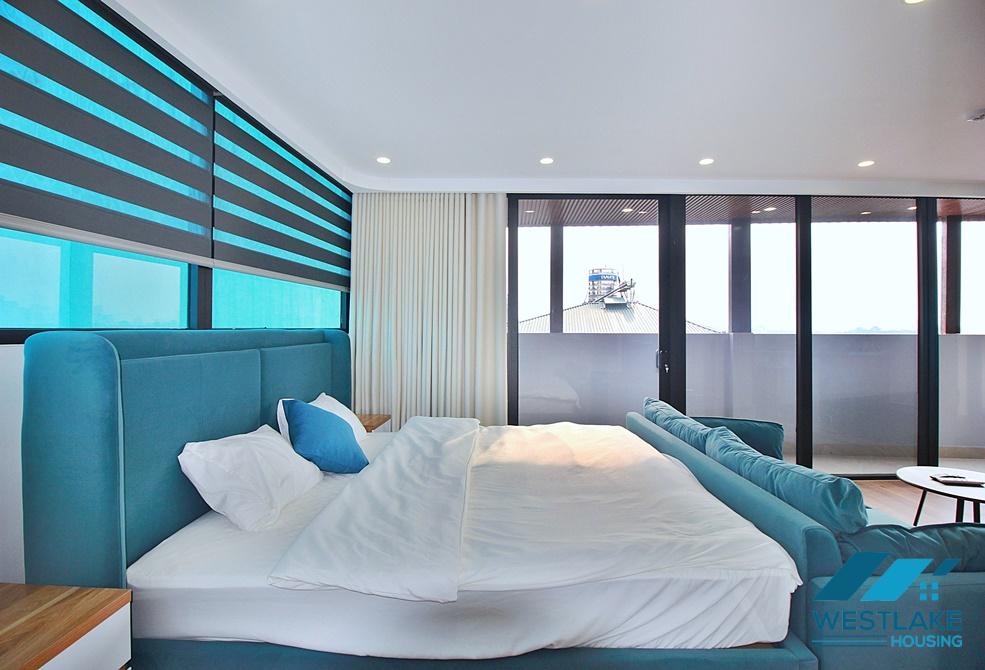 Căn Hộ Studio Rộng Đẹp Sáng Thoáng Đẹp Cho Thuê Tại Khu vực Yên Phụ, Tây Hồ, Hà Nội