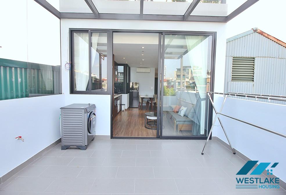 Lake view apartment with big balcony in Vu mien, Tay ho