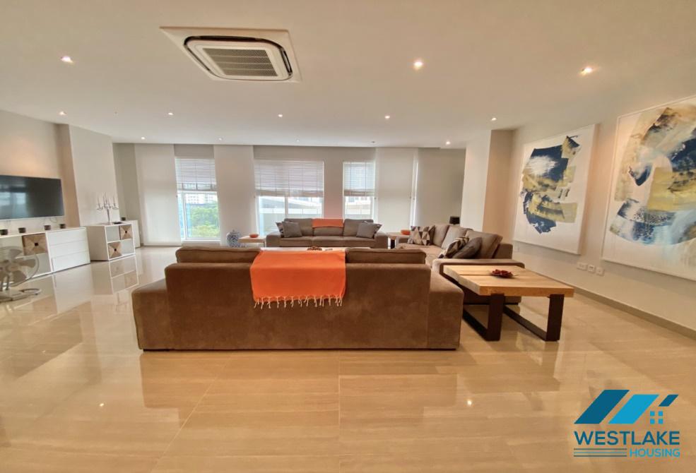 Scandinavian style golf course view 2 bedrooms apartment for rent in Ciputra, Hanoi