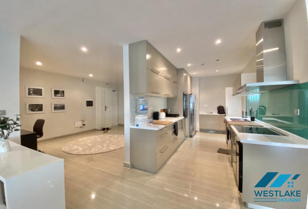 Scandinavian style golf course view 2 bedrooms apartment for rent in Ciputra, Hanoi