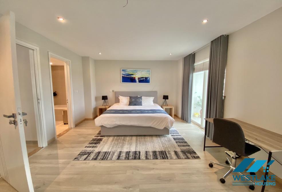 Scandinavian style golf course view 2 bedrooms apartment for rent in Ciputra, Hanoi