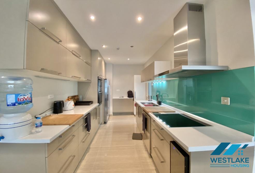 Scandinavian style golf course view 2 bedrooms apartment for rent in Ciputra, Hanoi