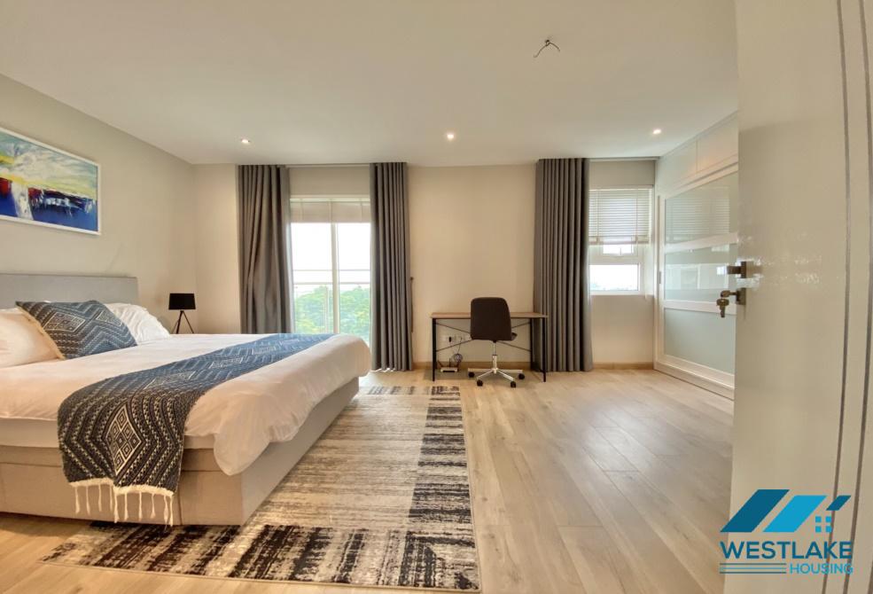 Scandinavian style golf course view 2 bedrooms apartment for rent in Ciputra, Hanoi