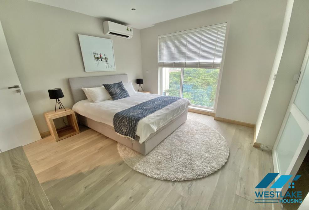 Scandinavian style golf course view 2 bedrooms apartment for rent in Ciputra, Hanoi