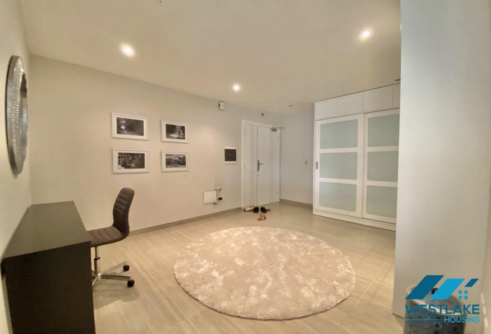 Scandinavian style golf course view 2 bedrooms apartment for rent in Ciputra, Hanoi
