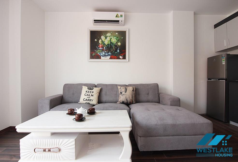 Beautiful one bedroom apartment with nature light for rent in Tay Ho district