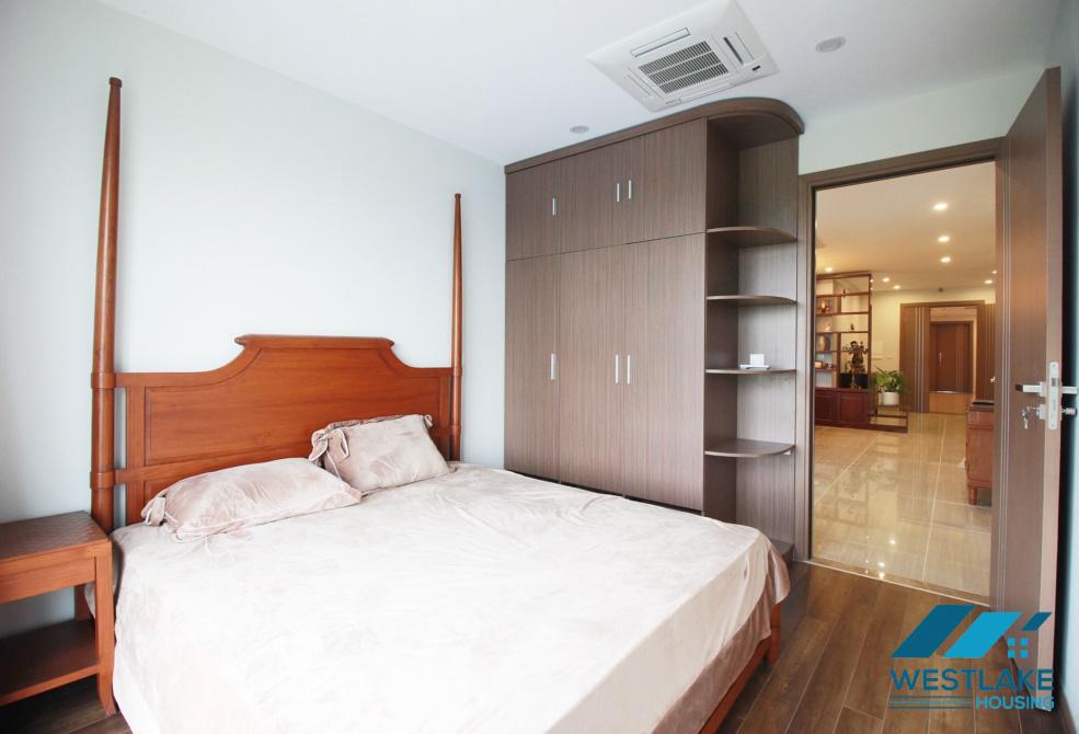 Căn hộ 3 phòng ngủ view thiên nhiên rộng cho thuê tại Ciputra, Tây Hồ