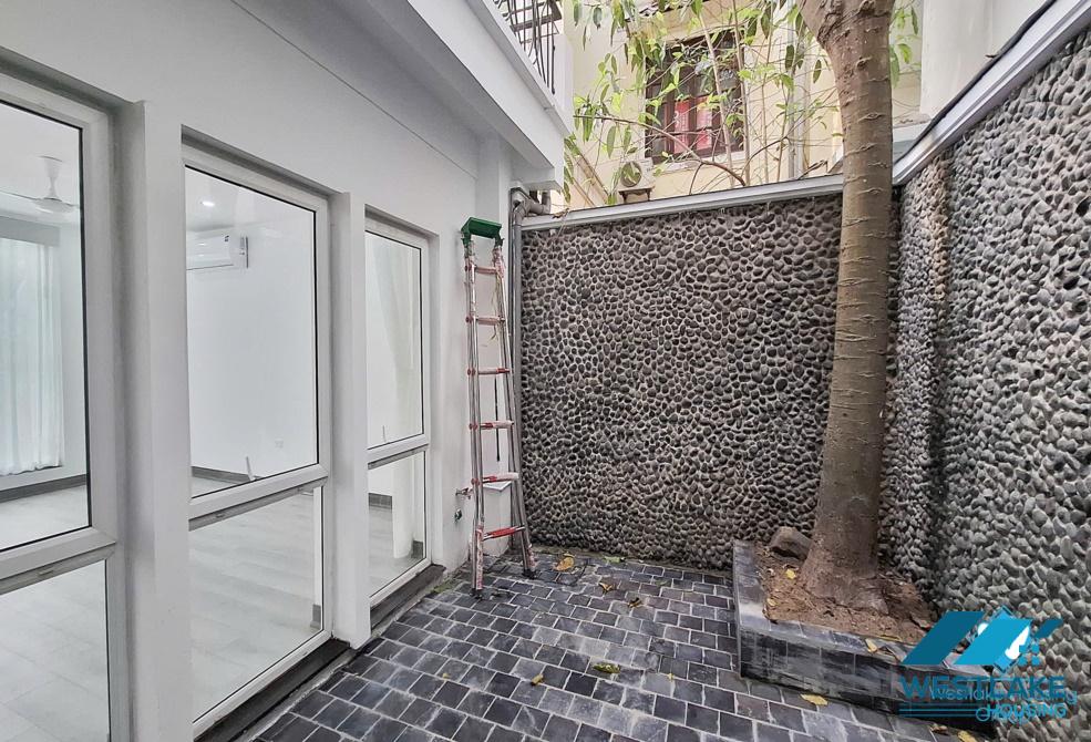 Renovated corner house for rent in G6-1 block, Ciputra, Tay Ho