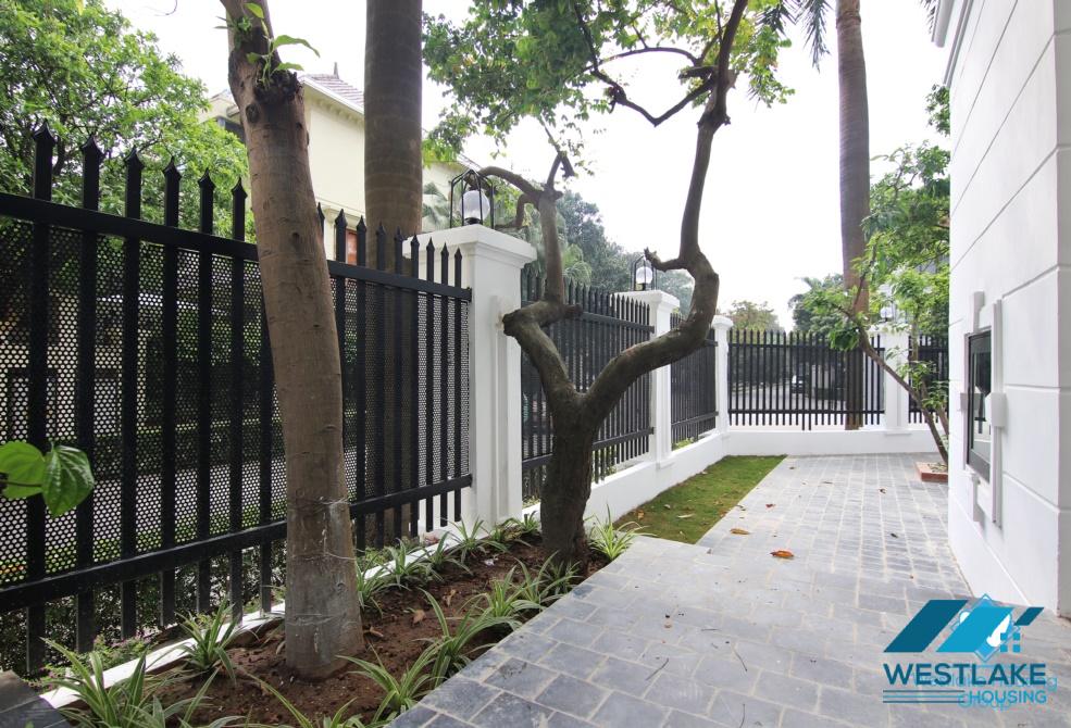 Renovated corner house for rent in G6-1 block, Ciputra, Tay Ho