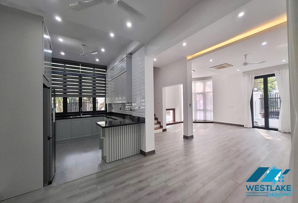 Renovated corner house for rent in G6-1 block, Ciputra, Tay Ho