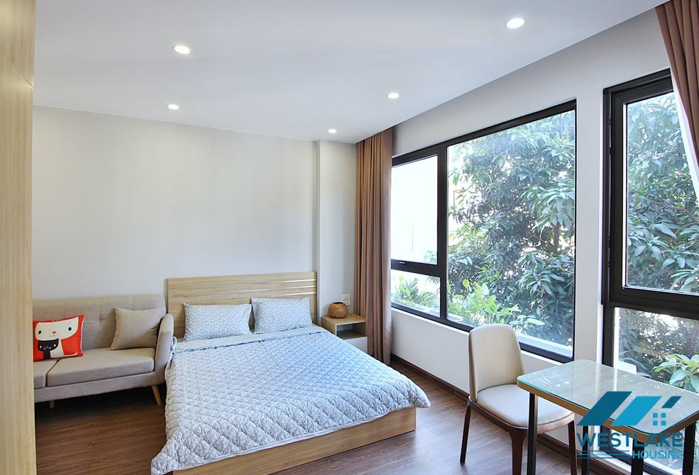 A bright and affordable price studio apartment for rent in To Ngoc Van, Tay Ho, Ha Noi